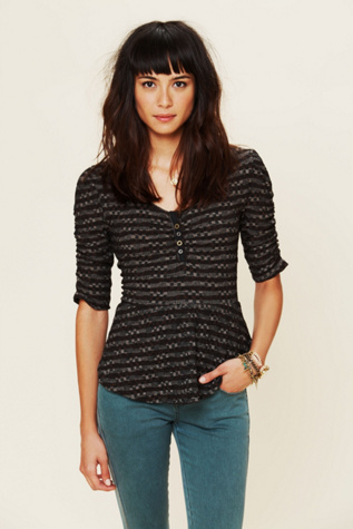 Candy Peplum Top