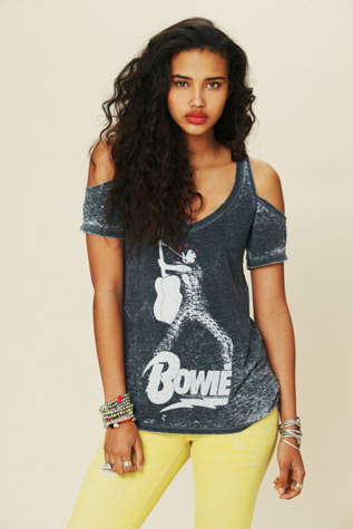 Bowie Cold Shoulder Tee