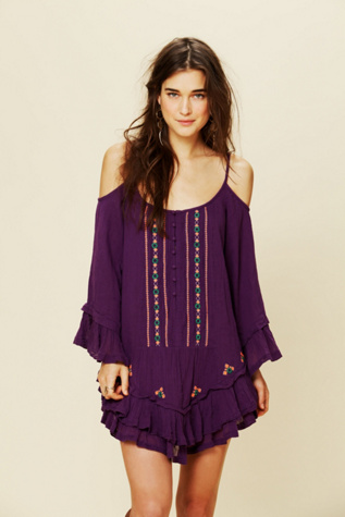 FP ONE Embroidered Flamenco Dress