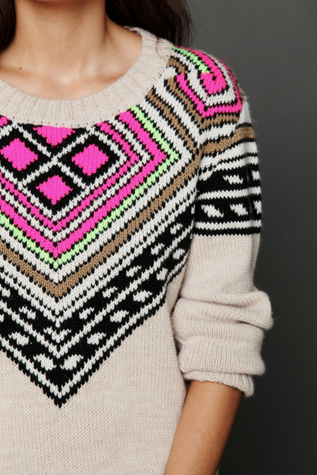 Intarsia Pullover