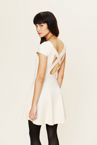 Show Me Your Back Fit and Flare Dress
