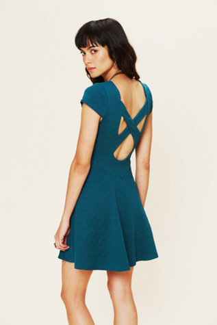 Show Me Your Back Fit and Flare Dress