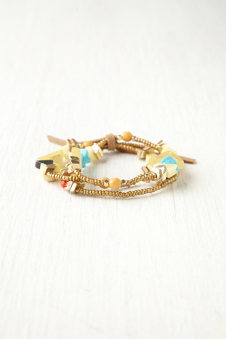 Triangle Bead Bracelet