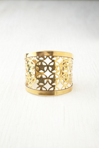 Diega Brass Cuff