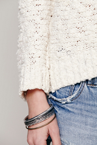 Shaggy Knit Pullover