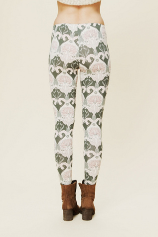 Printed Pusher Pant