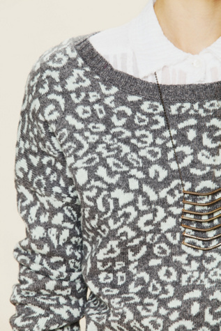 Cool Cat Leopard Pullover