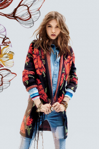 Flower Power Cardi