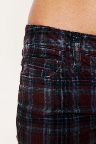 Printed Corduroy Skinny