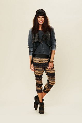 Zig Zag Harem Pant