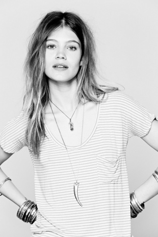 We The Free Retro Stripe Tee in easy-tees-tanks