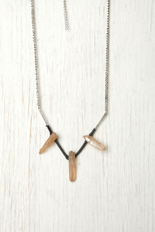 Wishbone Bead Necklace