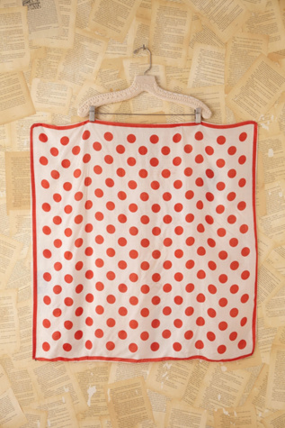 Free People Vintage Polka Dot Scarf in Vintage-Jewelry