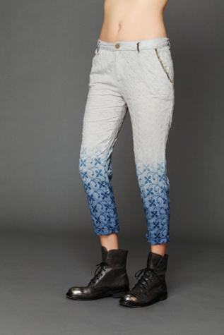Blue Ombre Dip Dye