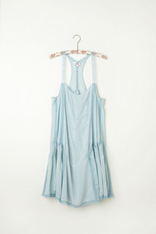 Pieced Geo Viscose Voile Slip