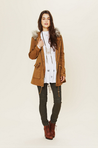 Fur Hooded Parka