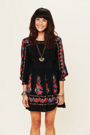 Age of Aquarius Print Dress