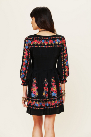 Age of Aquarius Print Dress