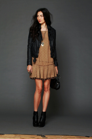 Metallic Jacquard Candy Dress