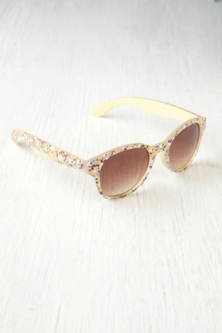 Floral Print Sunglasses