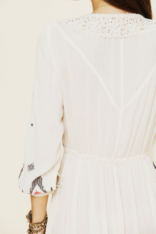 FP New Romantics Splendor in the Grass Embroidered Dress