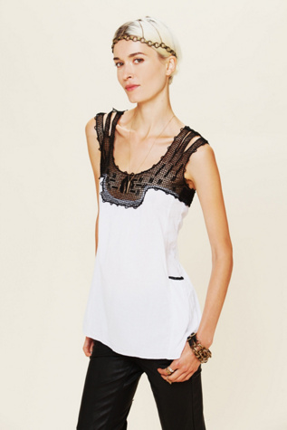 Crochet Trim Tunic