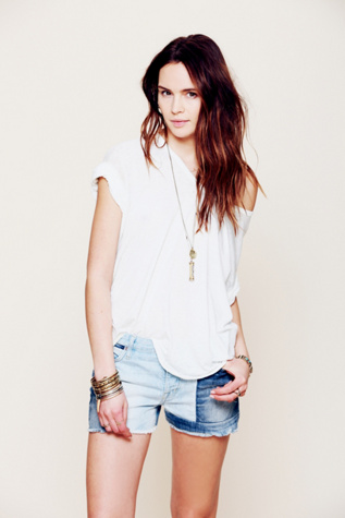 Marie Patchwork Short