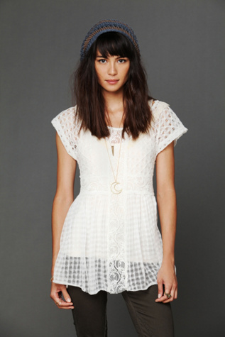 FP New Romantics Light as Air Babydoll Top