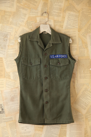 Free People Vintage Military Cargo Vest in vintage-jackets