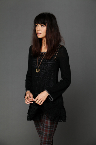 Solid Sweater Tunic