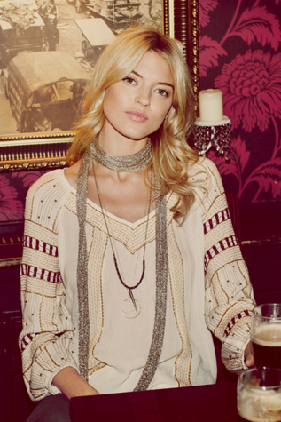 Beaded Wavelengths Tunic
