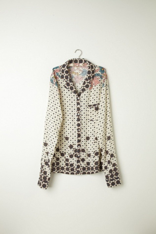 Ethnic Diamonds Buttondown