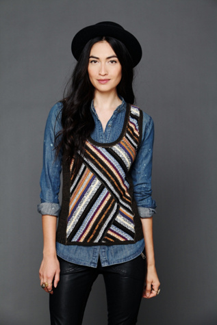 Stripe Vest