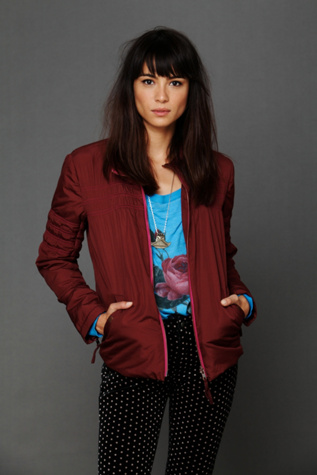 Nylon Swing Puffer Jacket