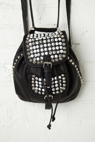 Studded Convertible Backpack