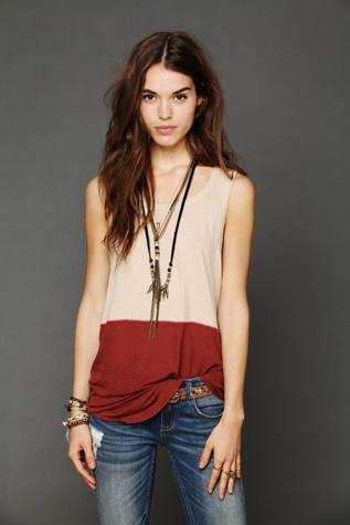 Low Armhole Tank