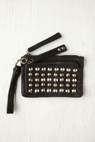 Studded Zip Wallet