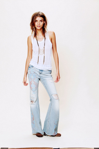 Printed Denim