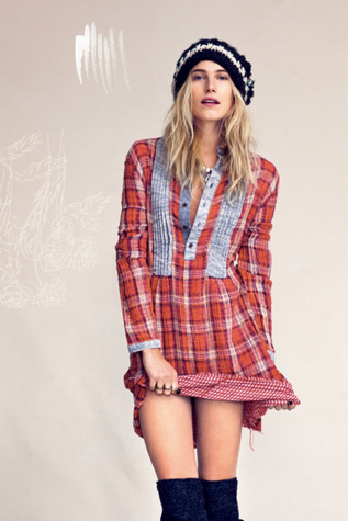 Freeport Plaid Shirtdress