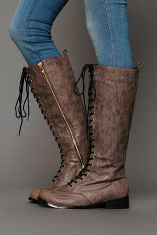 Corey Lace Vegan Boot
