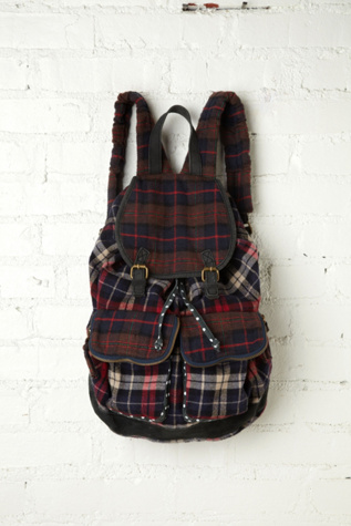 Portland Plaid Backpack
