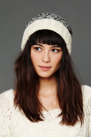 Cable Spacedye Beanie