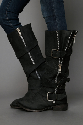 Dolce Vita Marlo Zip Buckle Boot in Boots