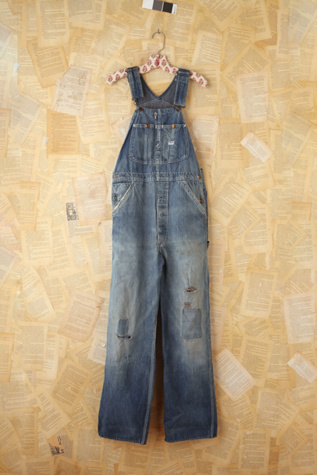 Free People Vintage LEE Denim Overalls in vintage-jeans