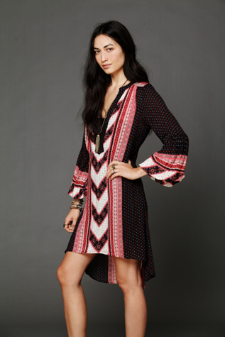 Peacemaker Print Shapeless Dress