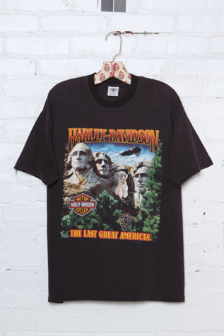 Vintage Harley Davidson Motorcycles Graphic Tee in Vintage-Loves-vintage-tees