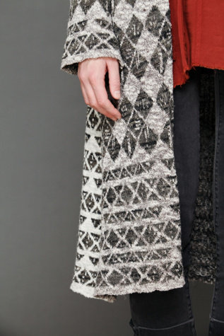 Check This Pattern Maxi Cardigan