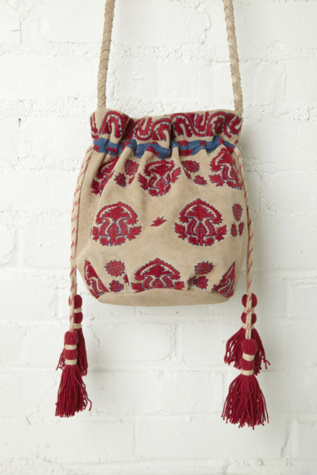 Aries Embroidered Crossbody
