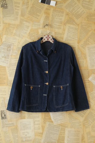 Free People Vintage Denim Jacket in vintage-jeans