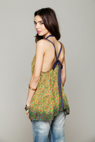 FP ONE Happy Blossoms Dip Dye Tank